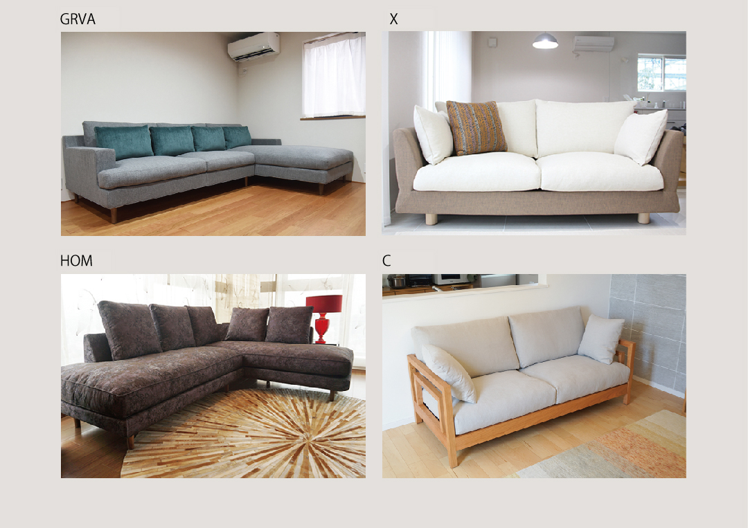 ソファの座りここち (フェザー＋ウレタン座面) | 国産ソファ専門店