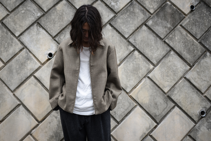 AURALEE -Double Face Check Zip Blouson- | twelve blog