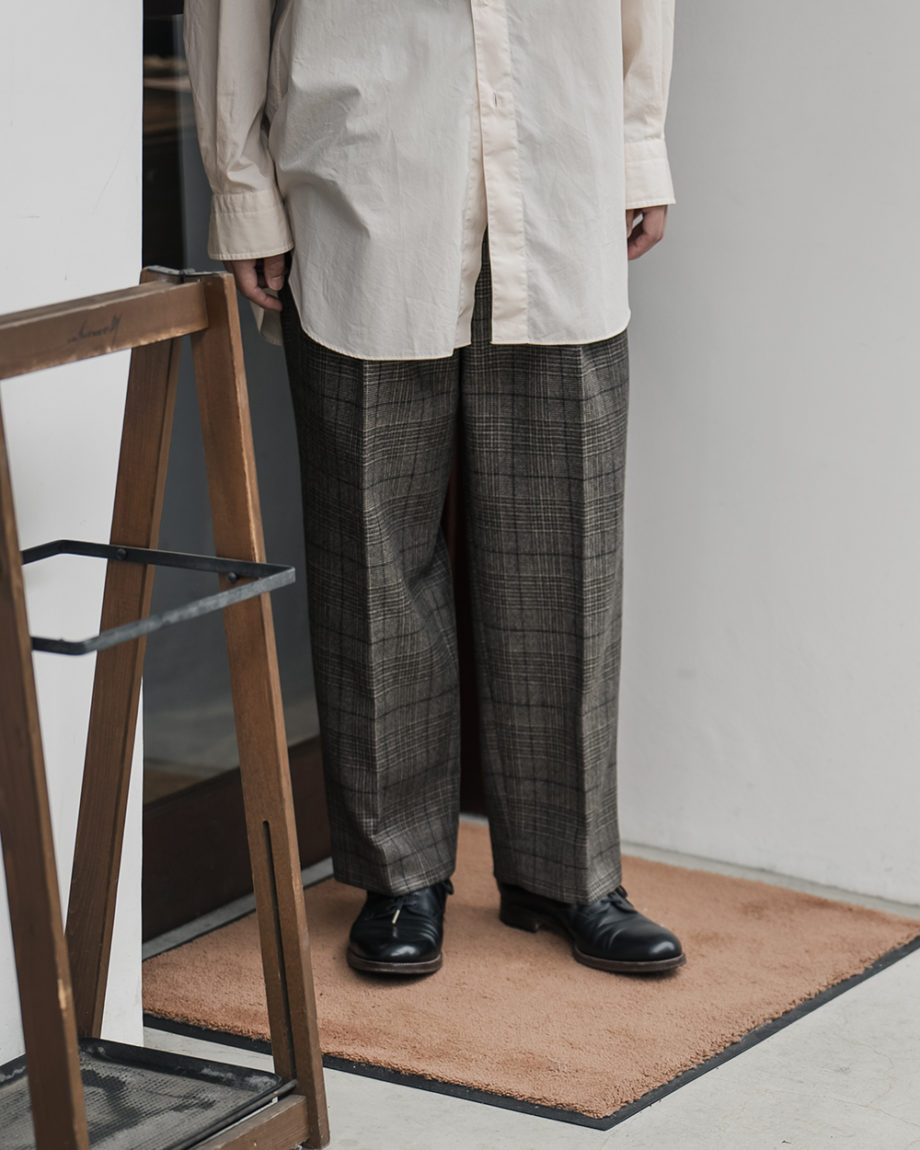 stein -Ex Wide Tapered Trousers- | twelve blog
