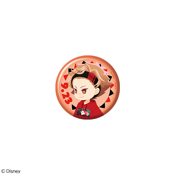 缶バッジくつろぎマイルームver.エース・トラッポラ【ANIPLEX限定