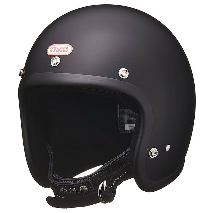 TT&CO. スーパーマグナム ダブルストラップ仕様 ブラックレザーマット