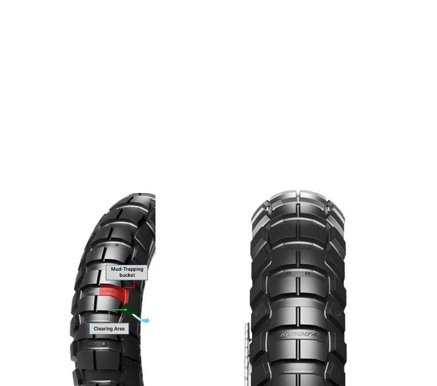 KAROO™ 4 リア, 150/70 R18 | Metzeler