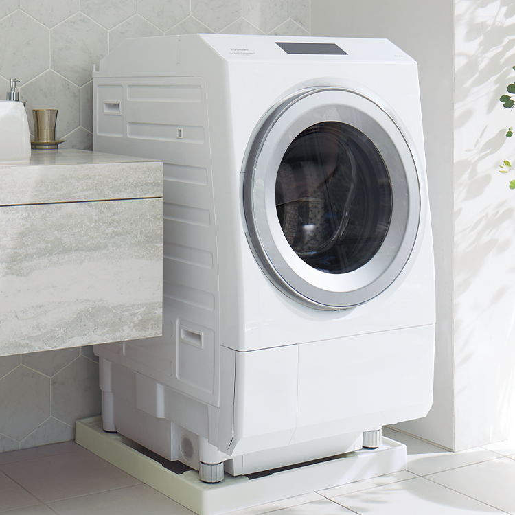 レンタル] 東芝 【左開き】 ZABOON(ザブーン) TW-127XP3L 洗濯12kg