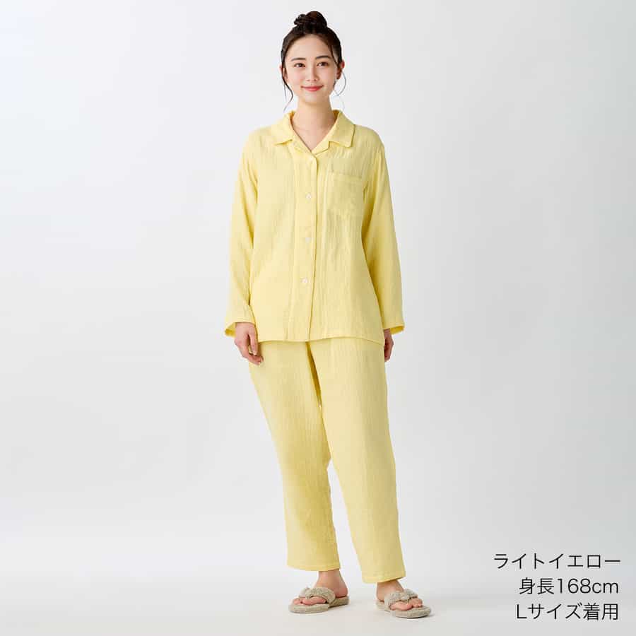 2026年春夏新色追加】マシュマロガーゼベーシックレディスパジャマ