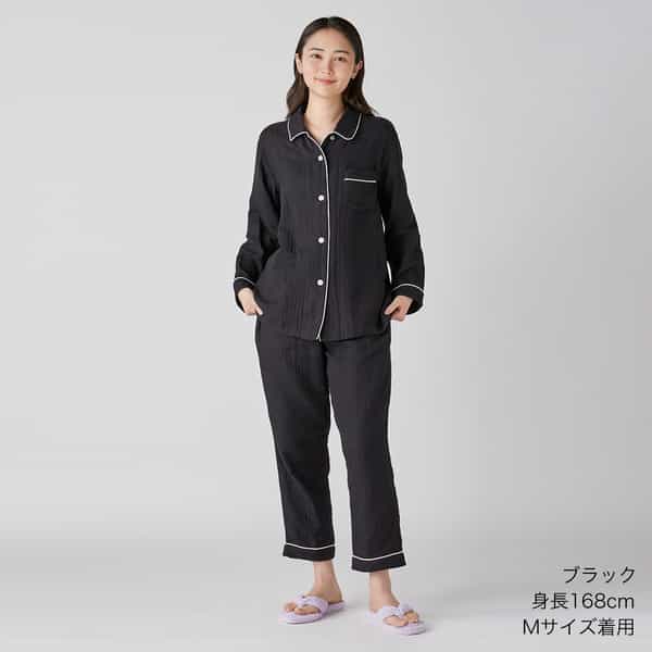 2026年春夏新色追加】マシュマロガーゼパイピングレディスパジャマ