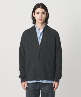 BATONER＞SIGNATURE 1BUTTON CARDIGAN/シグネチャー 1ボタン カーディガン