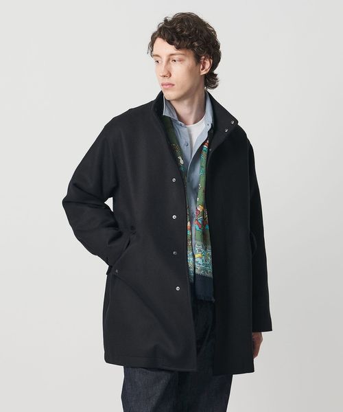 ヘリンボーン ミドルレングス フィールドジャケット