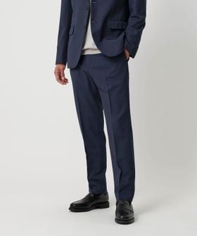 ピンヘッド ポリエステル ノープリーツ スリム パンツ NO.1