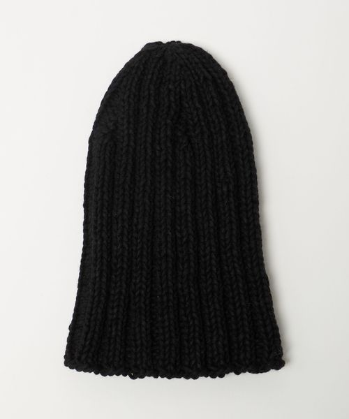 AURALEE＞WOOL CASHMERE FELTED HAND KNIT CAP/ニットキャップ