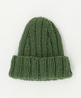 AURALEE＞WOOL CASHMERE FELTED HAND KNIT CAP/ニットキャップ