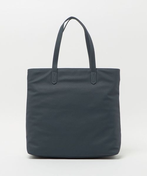 マイクロファイバー ジップ トートバッグ