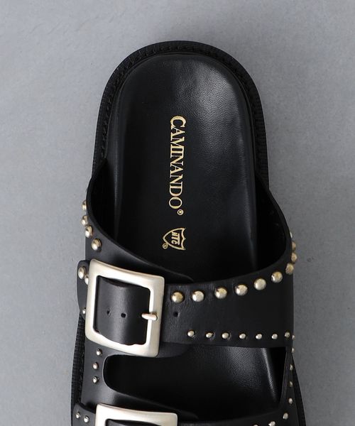 別注】＜CAMINANDO x HTC for UNITED ARROWS＞ スタッズ サンダル