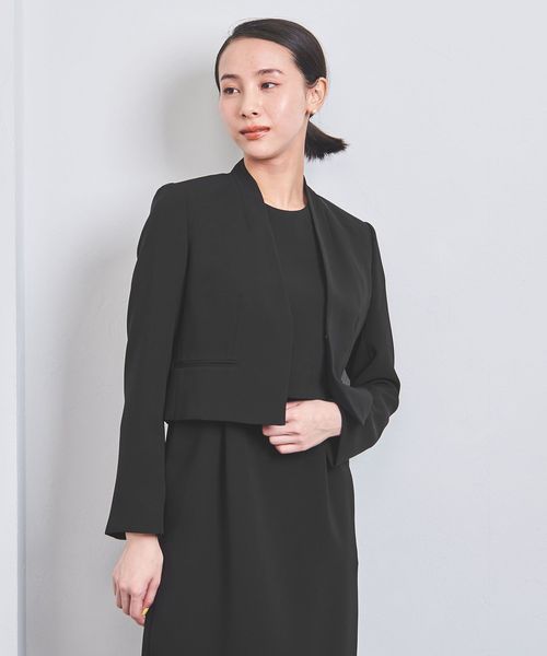 UNITED ARROWS＞フォーマル ノーカラー ジャケット P
