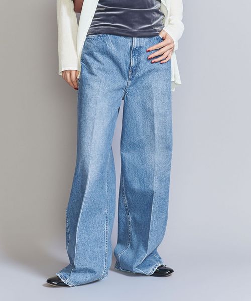 upper hights＞THE SISTER ワイドストレート デニムパンツ