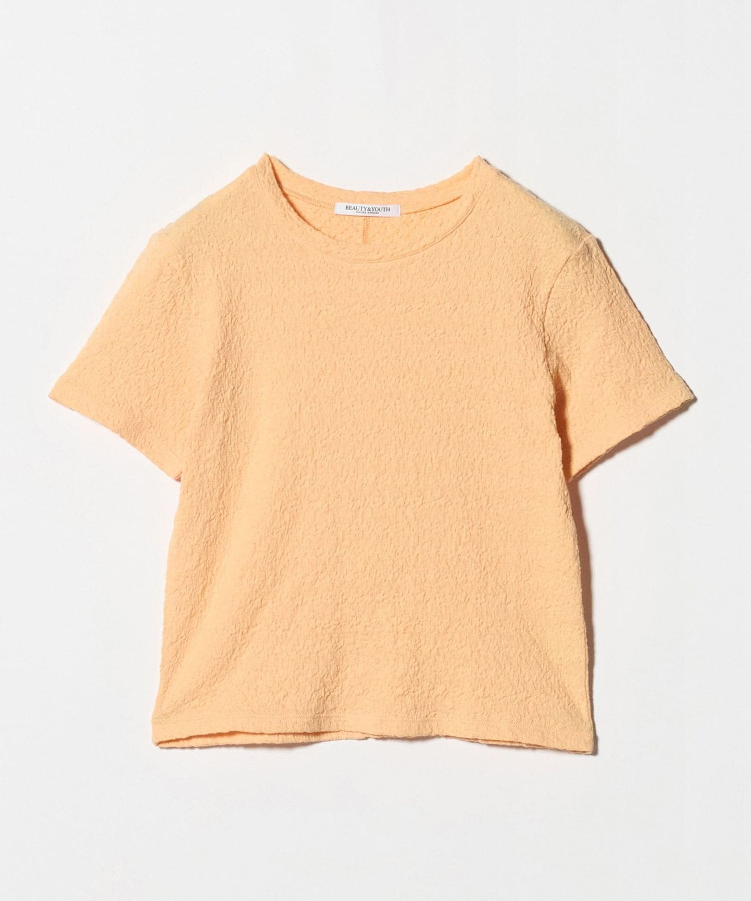 ジャガード コンパクト ショートスリーブTシャツ