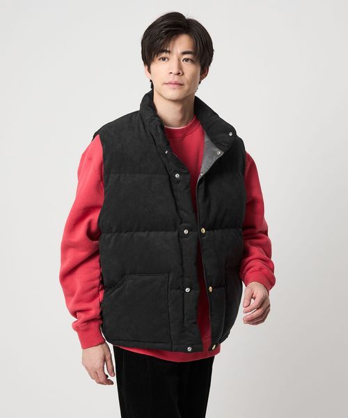 THE NORTH FACE PURPLE LABEL＞レザーライク シエラ ベスト