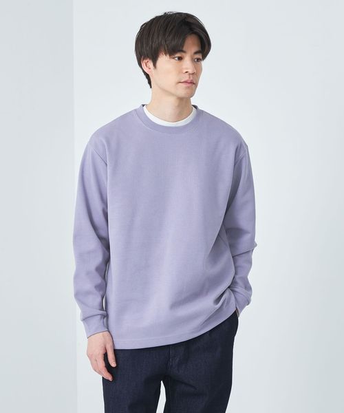 カノコ ダブルフェイス クルーネック カットソー