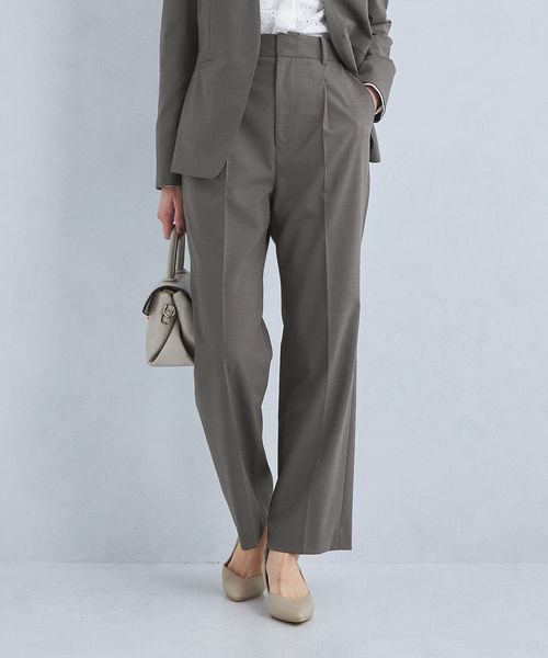 カチリラ ストレート パンツ ―ウォッシャブル・ストレッチ・防シワ―