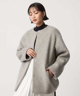 ユナイテッドアローズ グリーンレーベル リラクシングのノーカラー