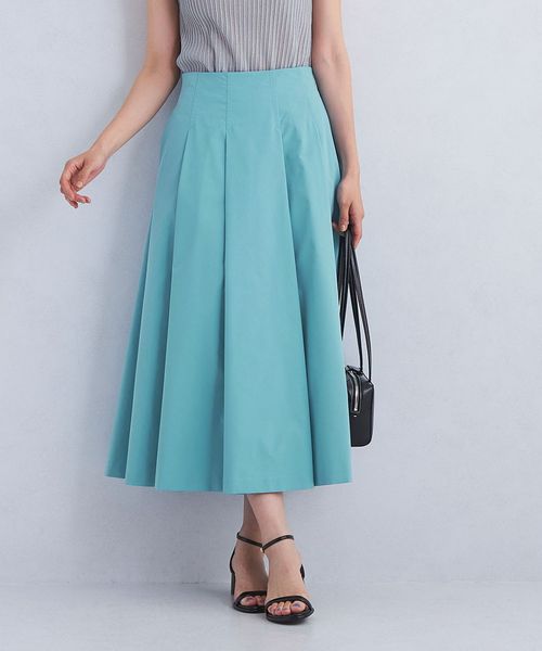 タック フレア スカート 3