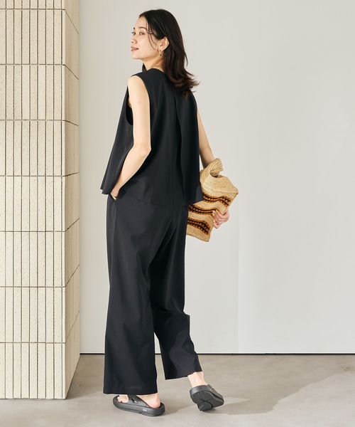 size SHORT/TALLあり］ドライクロス レイヤード オールインワン