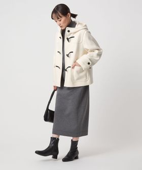 size SHORT/TALLあり］ショート ダッフルコート