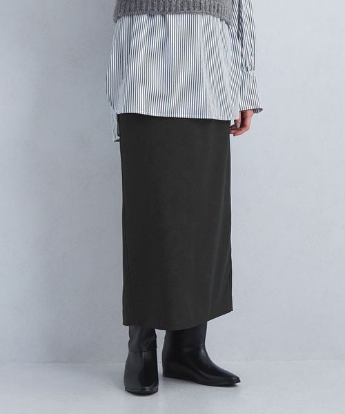 size SHORTあり］ツイードライク タイト スカート