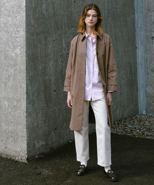 ステンカラー コート