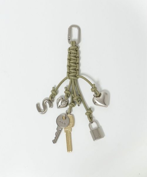 別注】＜OSOI＞ロープ キーリング BLACK