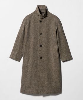 UNITED ARROWS & SONS＞ COL/NEP TWEED BAL COAT/バルマカーンコート
