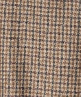 WINTER2 ウールチェックドロストパンツ