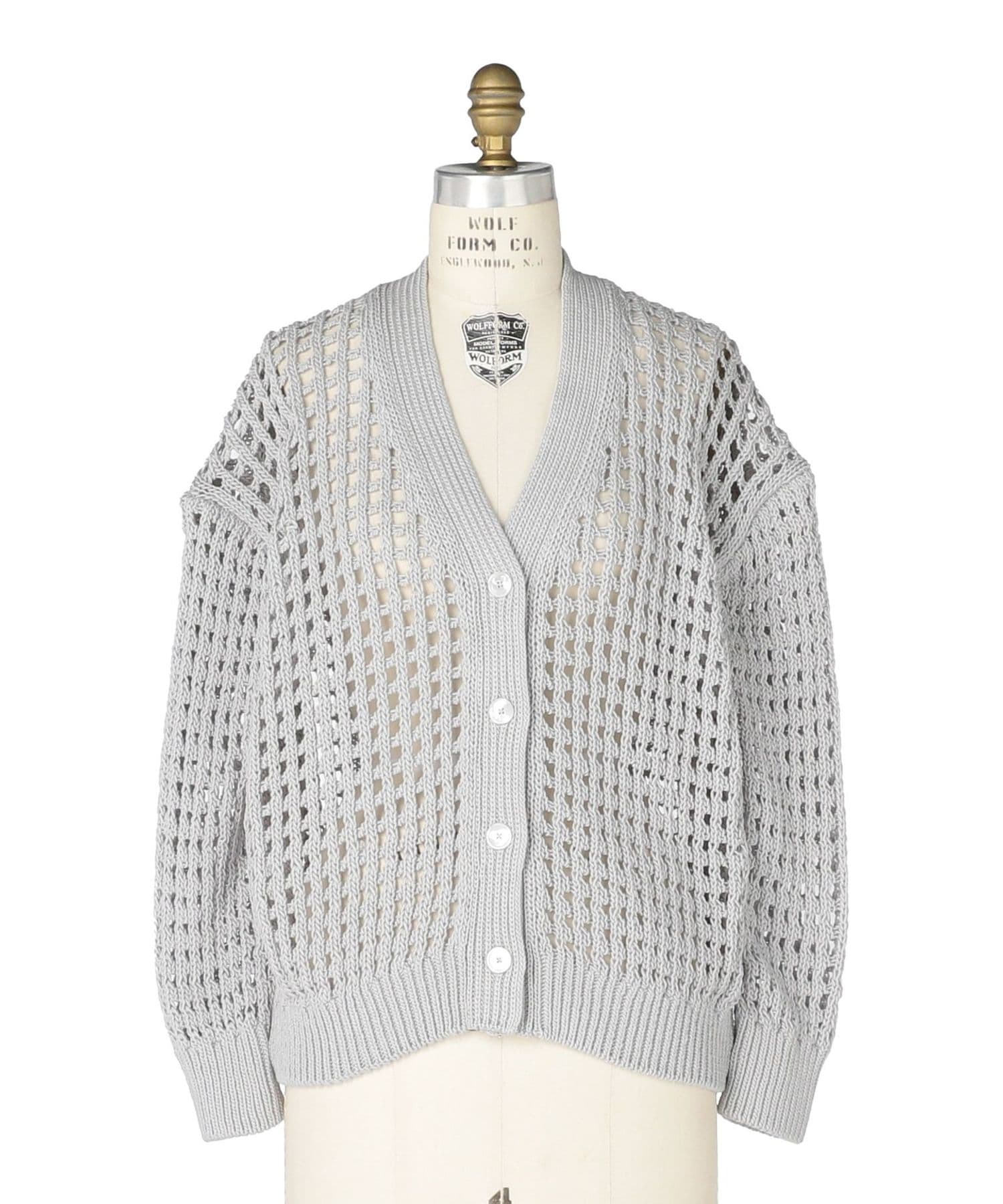 SUMMER 3Gアイレットカーディガン