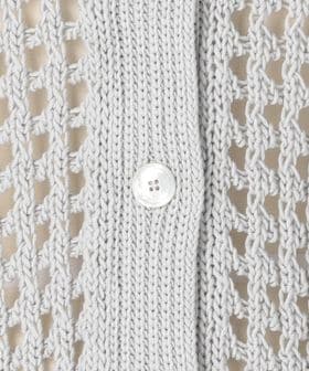 SUMMER 3Gアイレットカーディガン