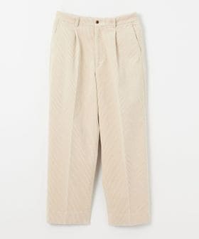 Steven Alan＞ 8W コーデュロイ アウト ワンプリーツ スラックス