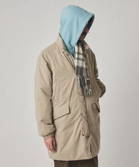 Steven Alan＞ ブラッシュド パデッド スタンド コート