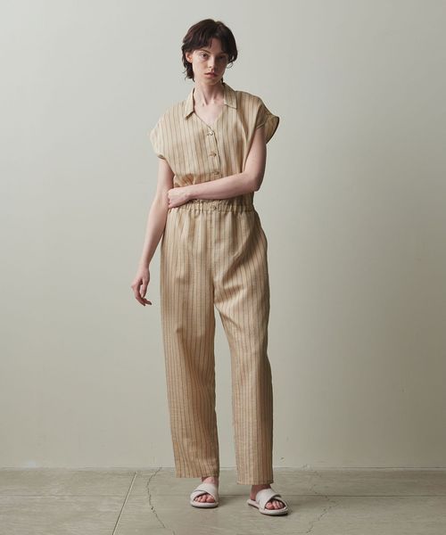 Steven Alan＞ストライプ オールインワン