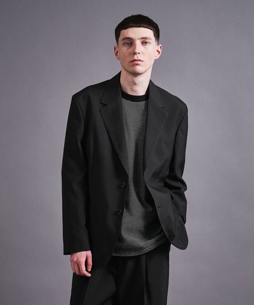 エアーバックサテンシリーズ オーバーサイズ 2B ジャケット