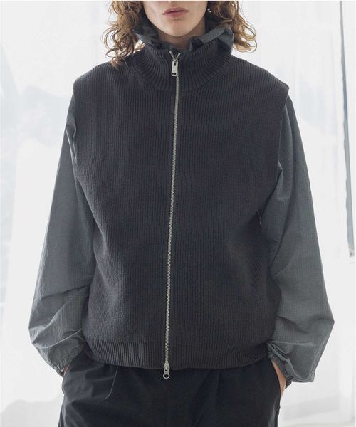 アクリル コットン ドライバーズ ベスト