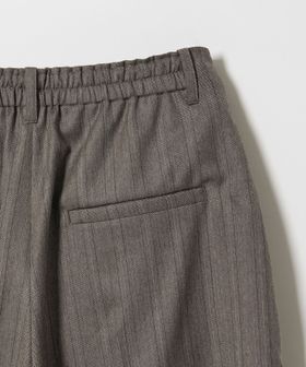 conte＞ストライプ ヘリンボーン ハーフパンツ