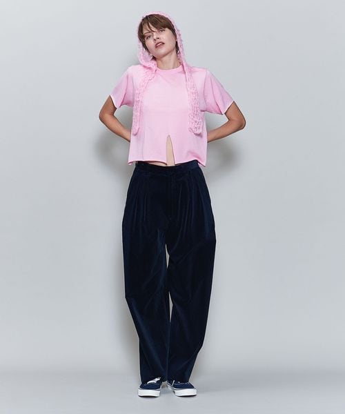 6(ROKU)＞コットン コーデュロイ パンツ