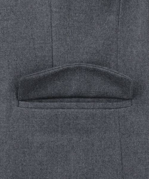 6(ROKU)＞W/PU Vネック チュニック