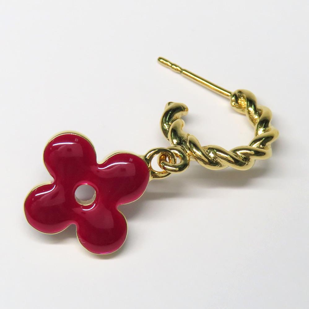 名古屋】【LOUIS VUITTON】ルイヴィトン ピアス ブークル ドレイユ