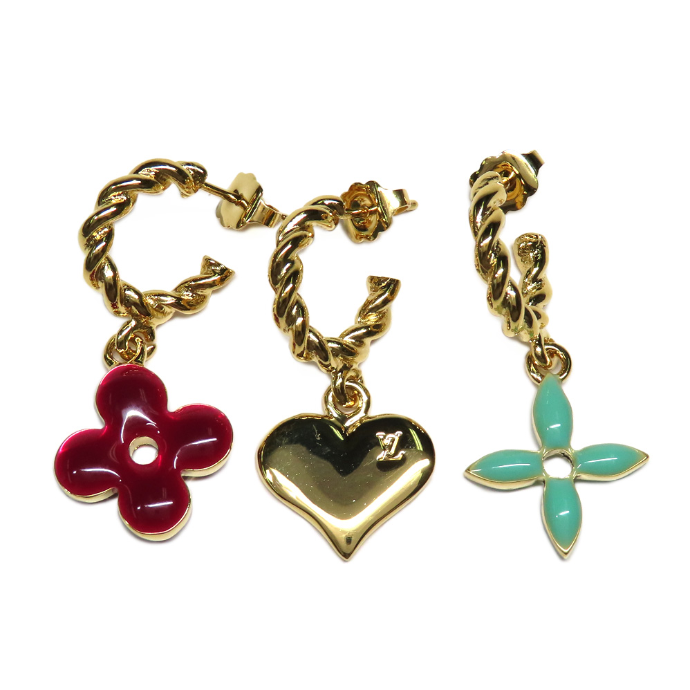 名古屋】【LOUIS VUITTON】ルイヴィトン ピアス ブークル ドレイユ