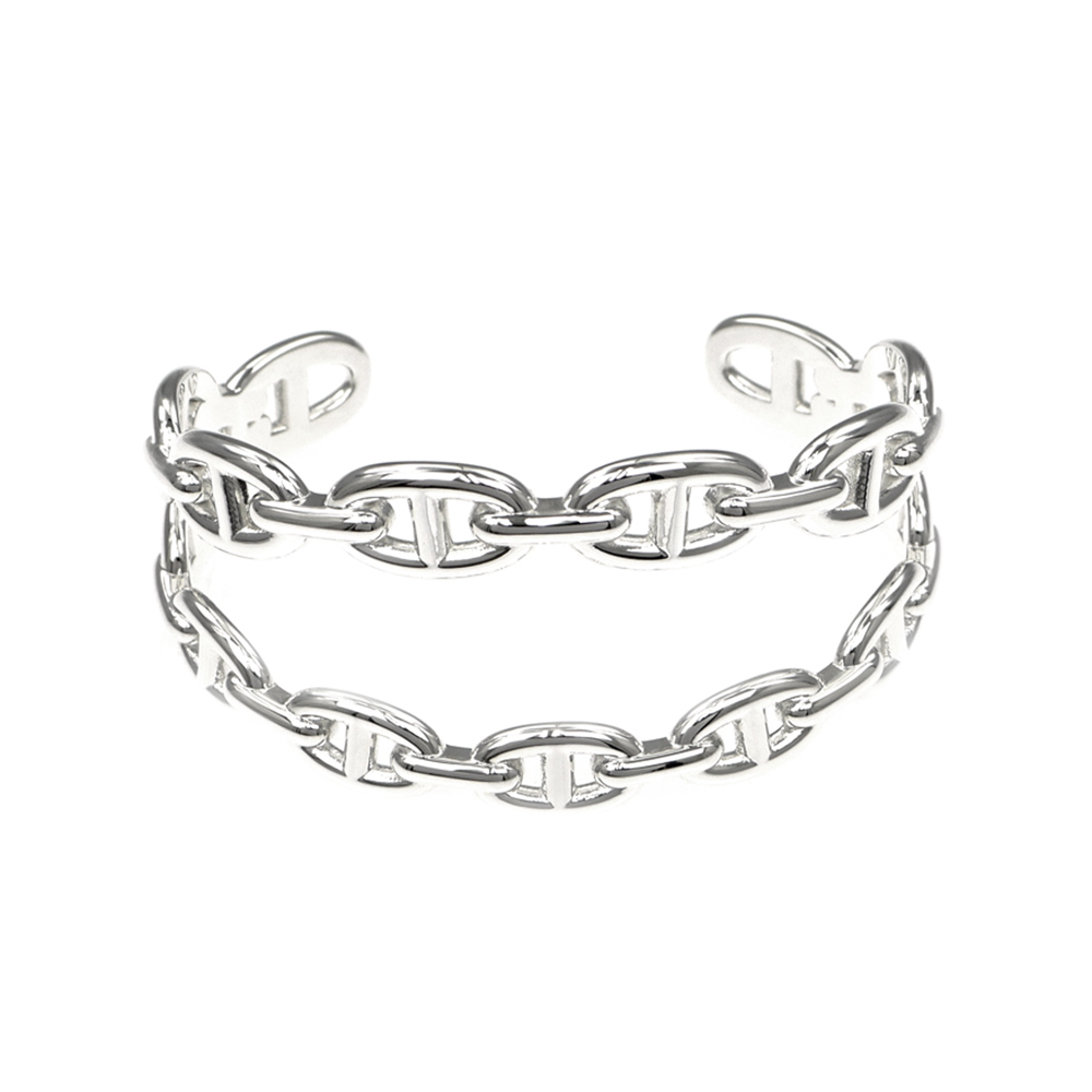 名東】【HERMES】エルメス シェーヌダンクル アンシェネ ダブルブレス