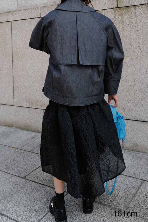 マチャット MACHATT同型 デニムフォルムジャケット