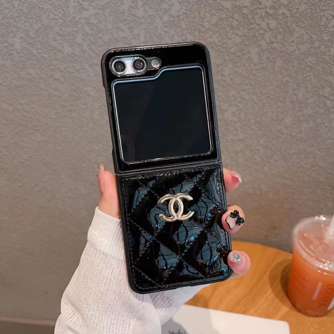 シャネル Galaxy Z Flip5/4/3ケース Fold5/4/3カバー 折りたたみ式