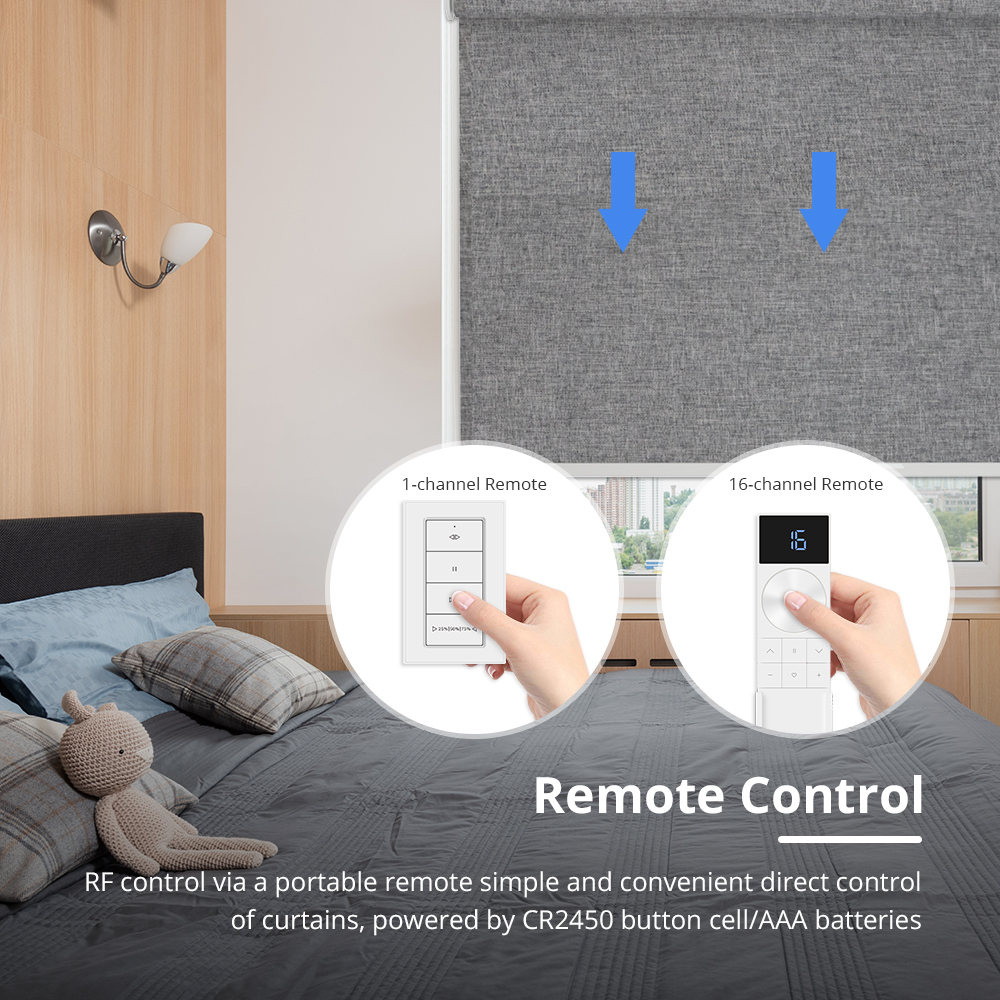 Zemismart Matter over Thread Roller Shade Motor