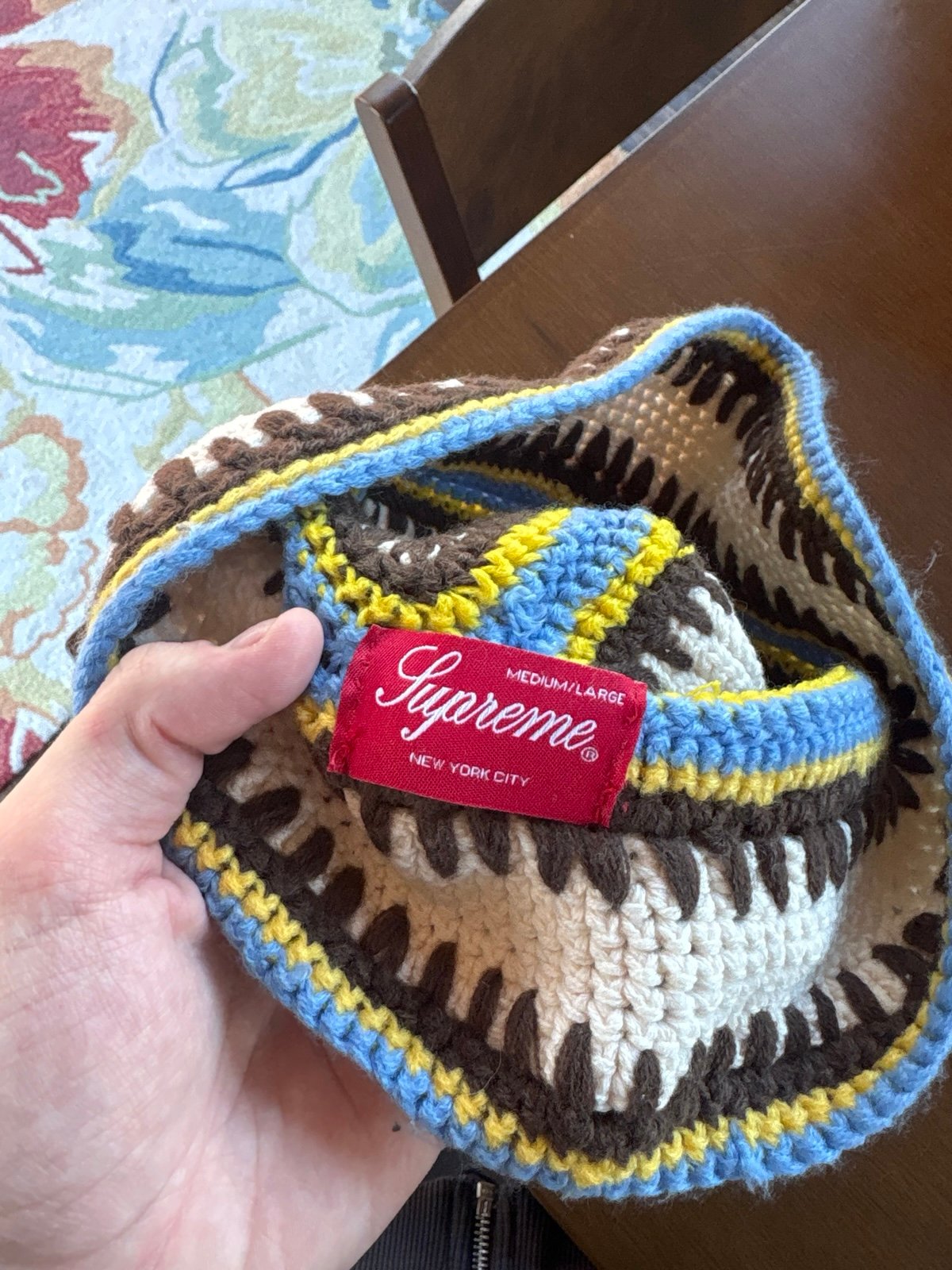 Supreme Crochet Edge Hat M/L - franzebi.ar