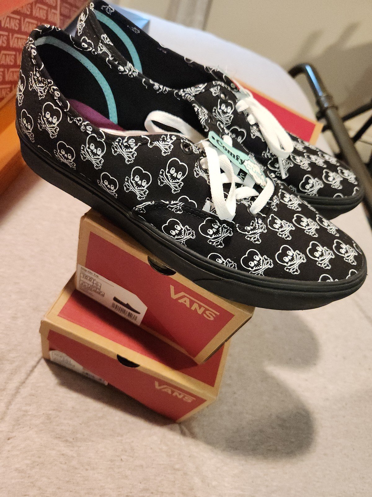 Vans Comfycush Authentic Cold Hearted Black | Mercari