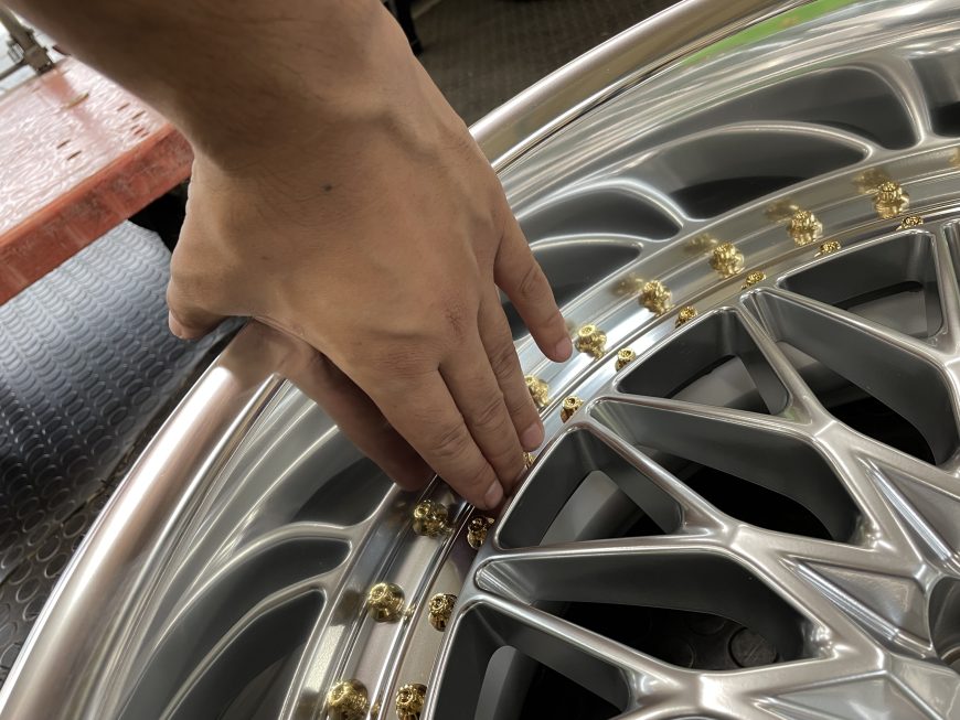 とんでもない爆リムのWORK VS-XV！こんなご注文もお待ちしております